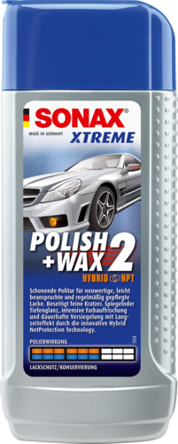 XTREME Polish+Wax 2 Hybrid NPT, 250 ml