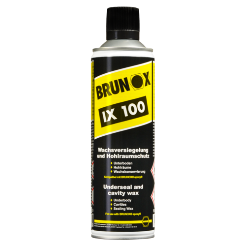 BRUNOX® IX 100, Korrosionschutz und Wachsversiegelung