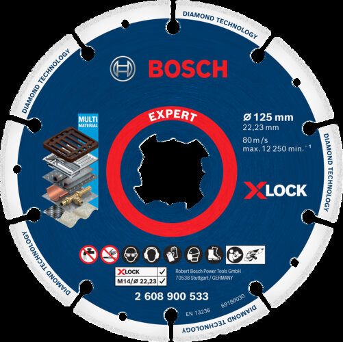 EXPERT Diamond Metal Wheel X-LOCK-Trennscheibe