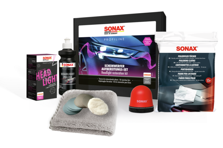 SONAX ProfiLine ScheinwerferAufbereitungSet