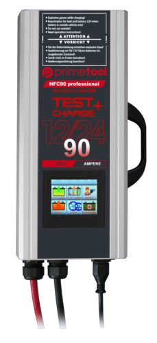 12/24 V Batterielade- und Testgerät HFC90 professional