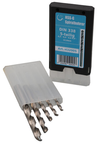 Spiralbohrer DIN 338, HSS-G