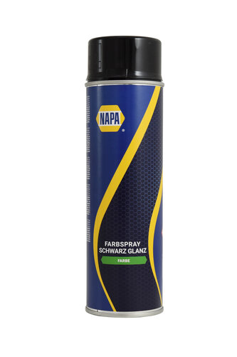 Farbspray, Schwarz, glanz