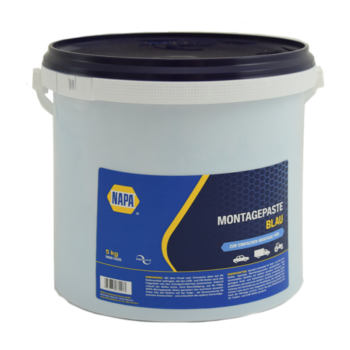 Montagepaste, Blau