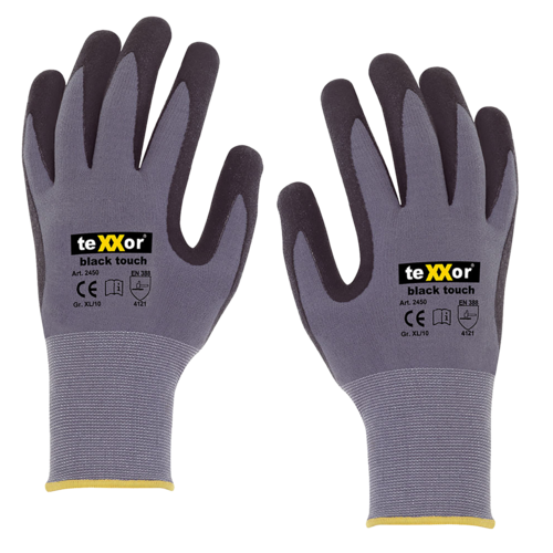 teXXor® Nylon-Strickhandschuhe, Größe: 6