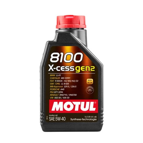 8100 X-CESS GEN2 5W40, 1 Ltr.